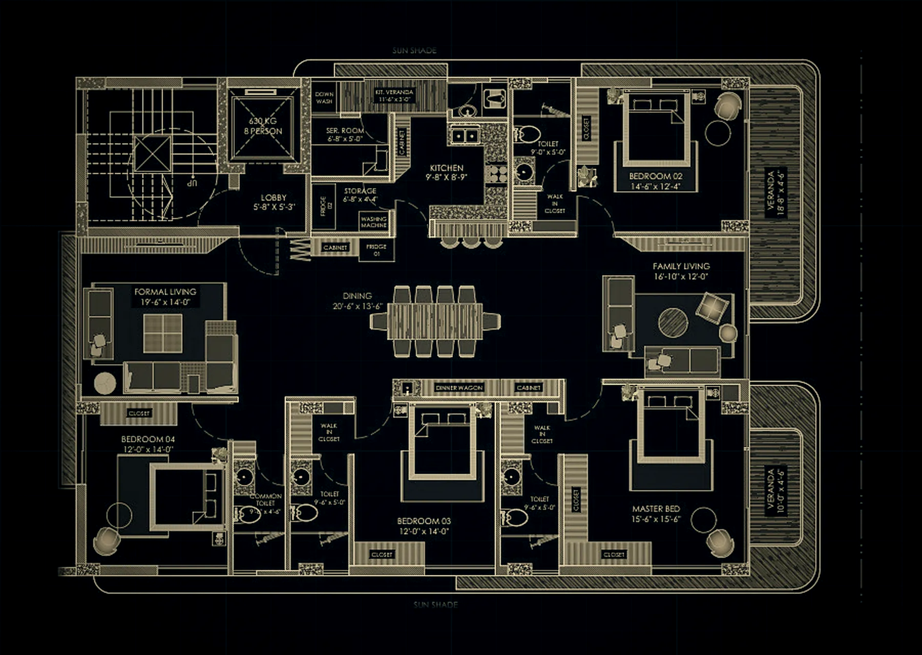 Solitude floor plan